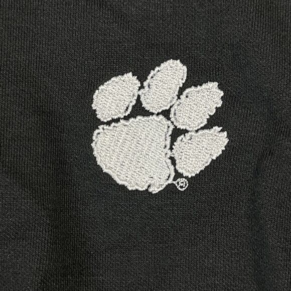 Johnnie‎ O Sweater Mens Medium Black 1/4 Zip Sully Pullover Beach Adult - Picture 4 of 12